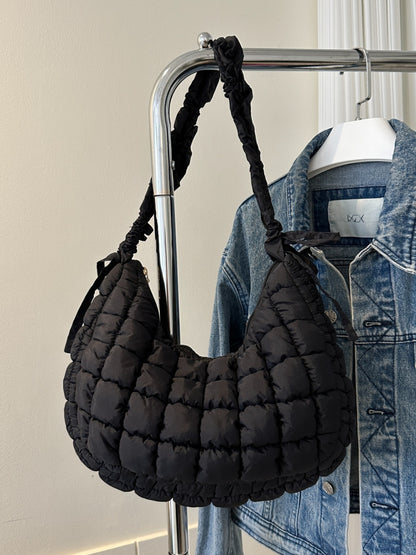 Bubble Quilted Shoulder Bag in 6 Colors