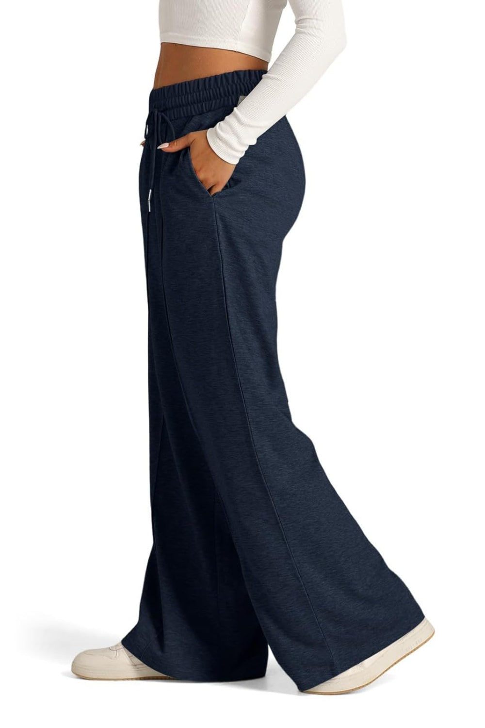 Drawstring Wide Leg Pants in 7 Colors