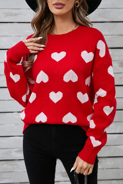 Angel Wings Heart Sweater in 3 Colors