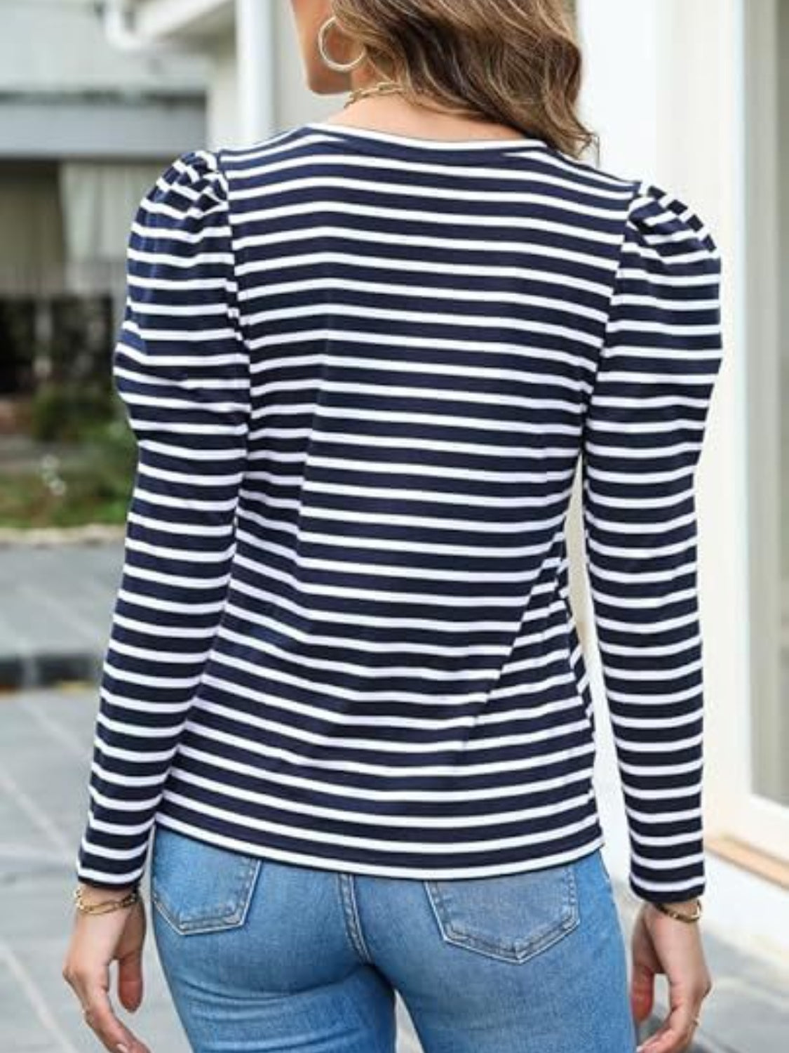 Striped Long Sleeve Top in 6 Colors - Olive Ave