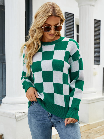 Checkered Sweater