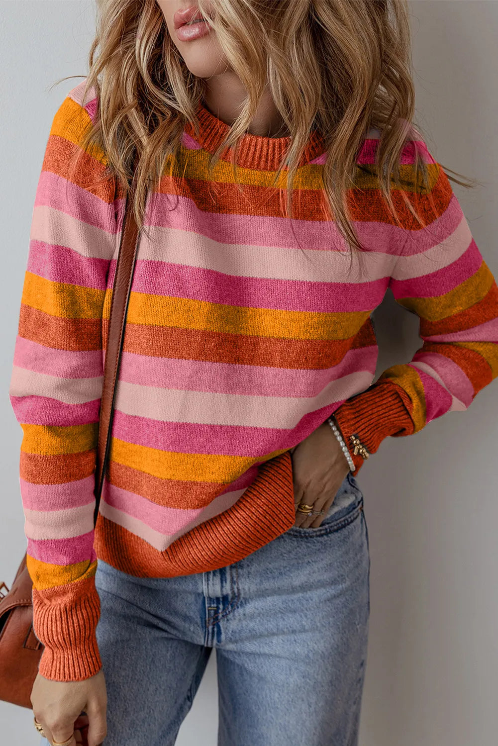 Striped Sweater in 2 Colors