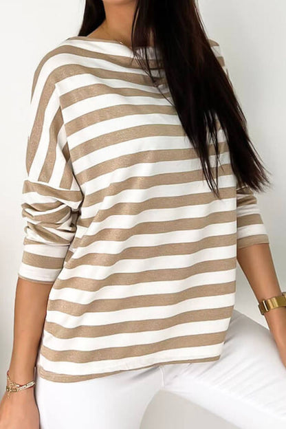 Striped Long Sleeve Top