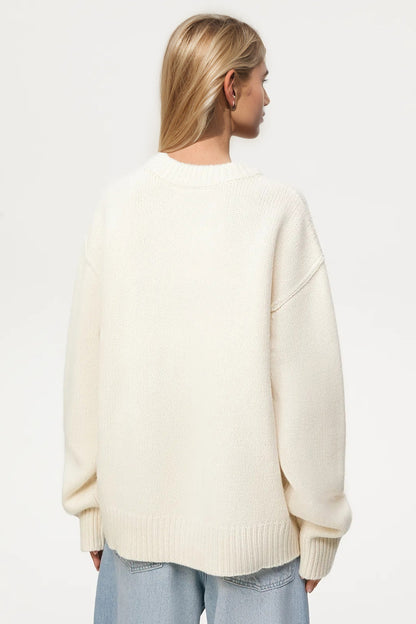 Dropped Shoulder Oversized Sweater in 5 Colors