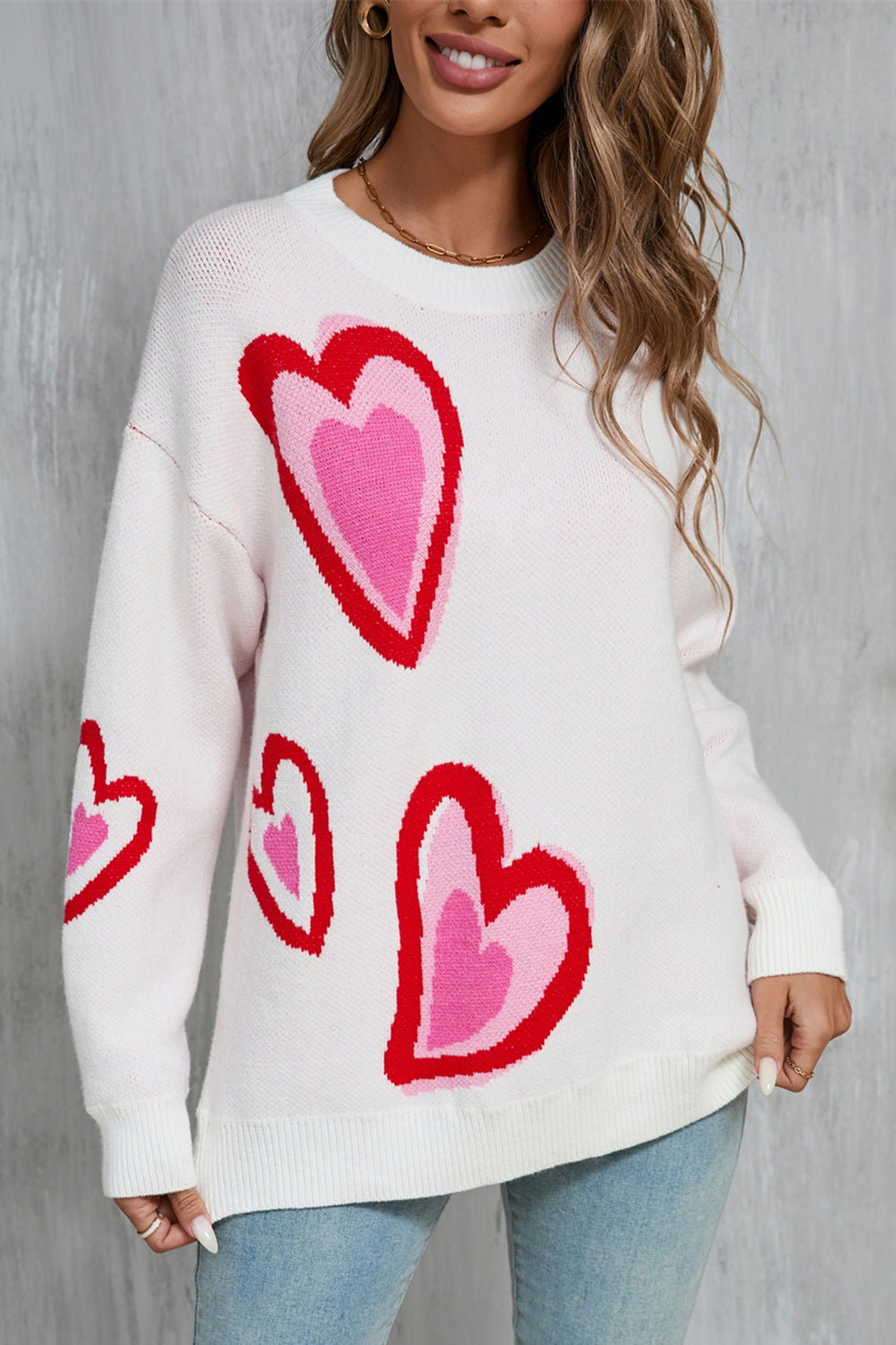 Heart Sweater in 2 Colors