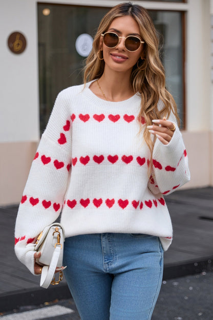 Heart Sweater in 5 Colors