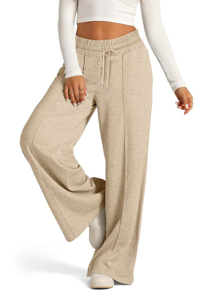 Drawstring Wide Leg Pants in 7 Colors