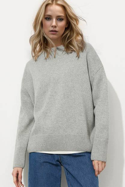 Dropped Shoulder Oversized Sweater in 6 Colors