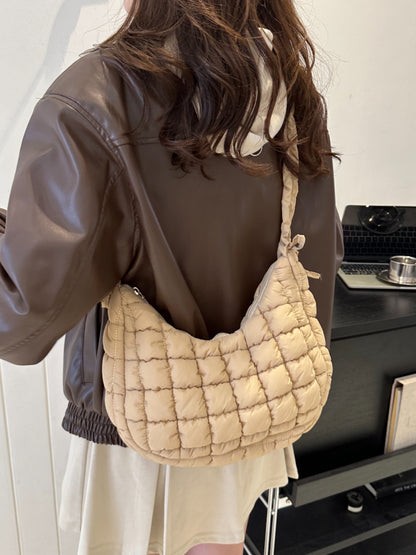 Bubble Quilted Shoulder Bag in 6 Colors