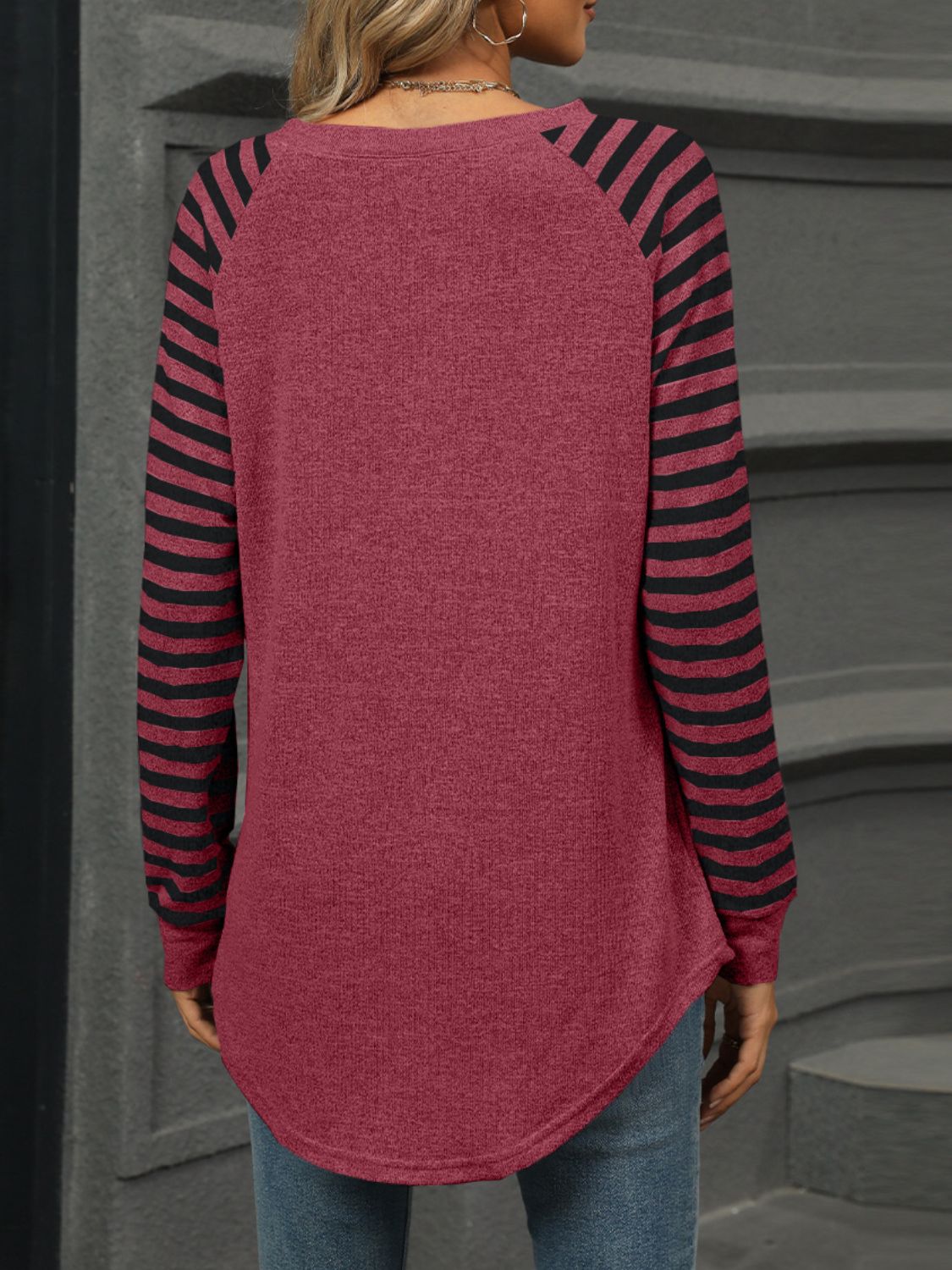 Striped Long Sleeve Top in 6 Colors