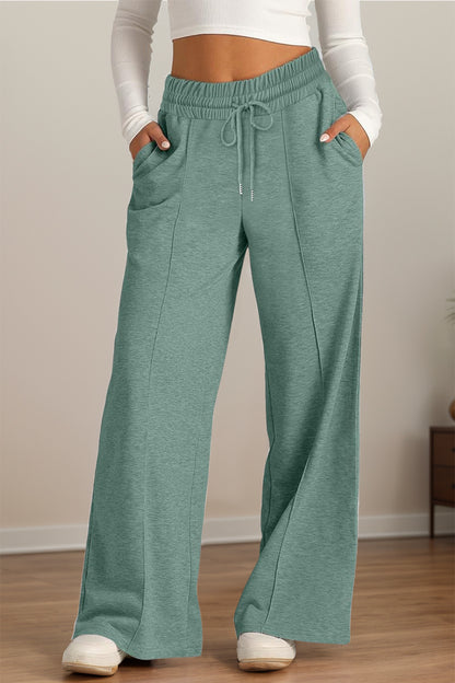 Drawstring Wide Leg Pants in 7 Colors