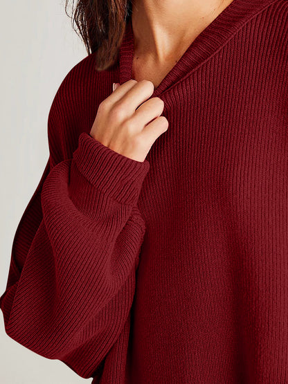 Side Slit  Sweater in 12 Colors