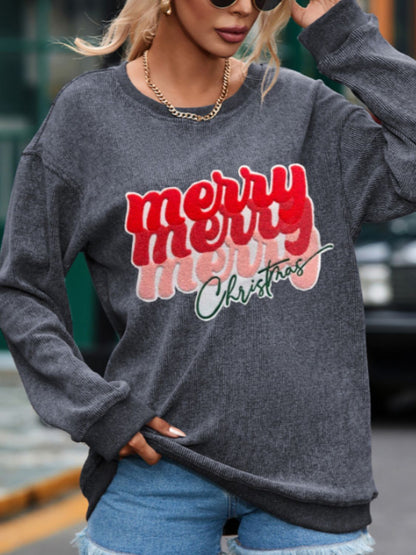 Full Size MERRY CHRISTMAS Sweatshirt