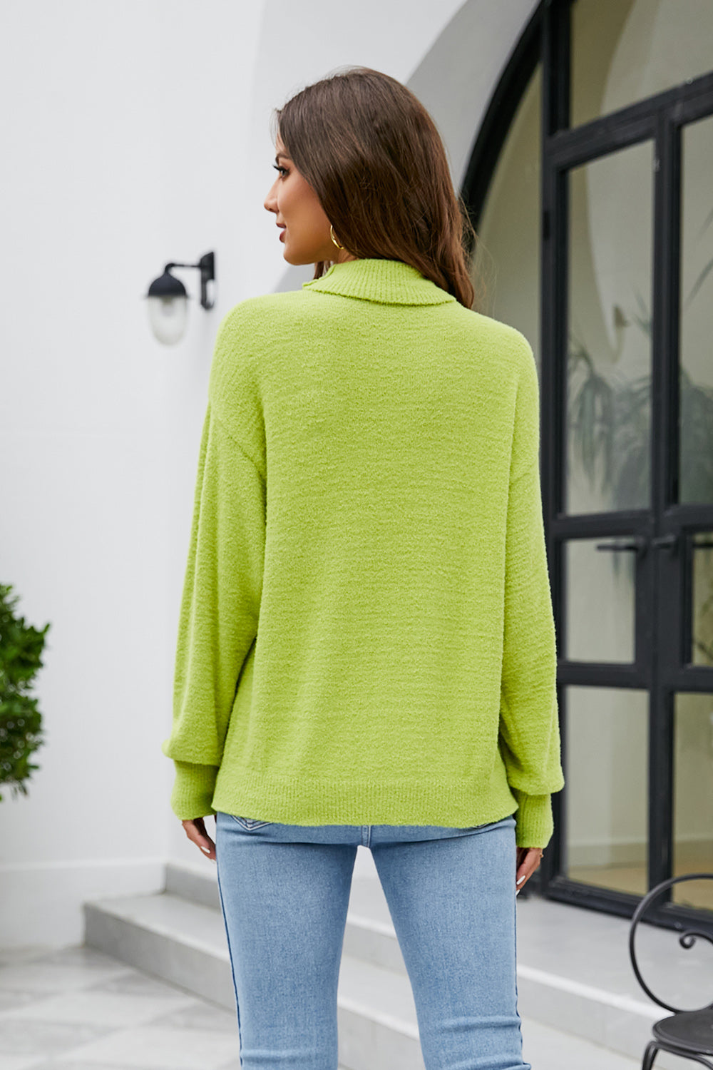 Mock Neck Sweater in 4 Colors