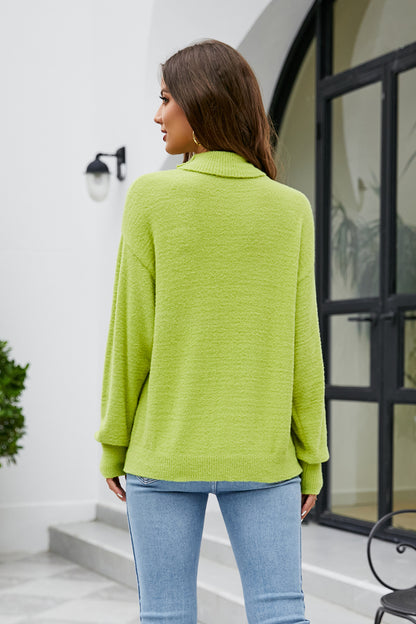 Mock Neck Sweater in 4 Colors