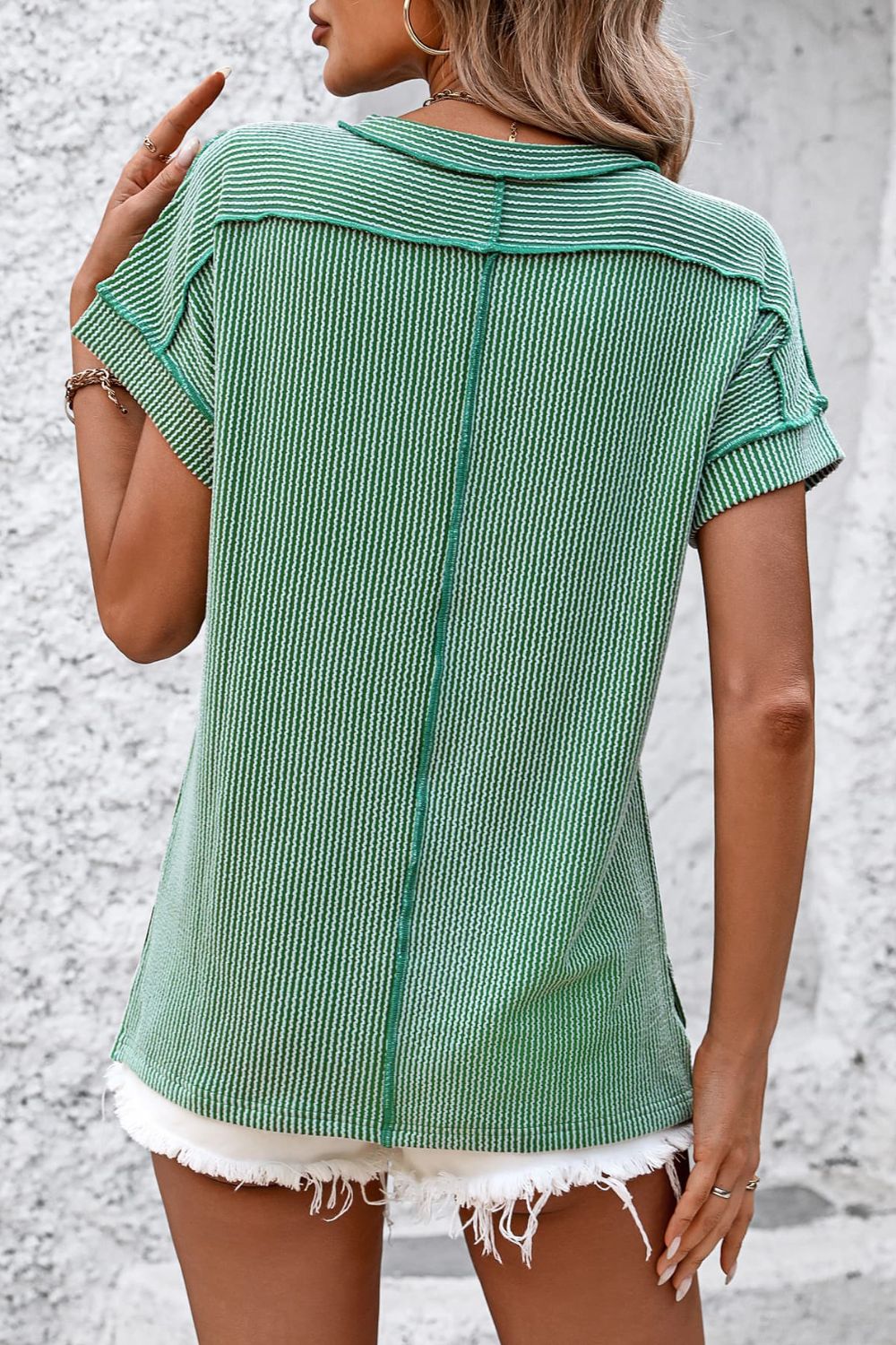 Striped Short Sleeve Top in 6 Colors