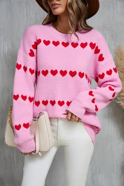 Heart Sweater in 5 Colors