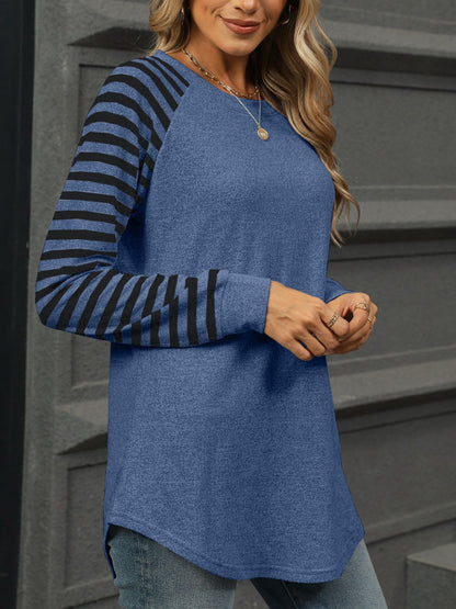 Striped Long Sleeve Top in 6 Colors