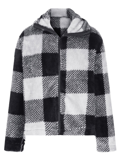 Full Size Plaid Jacket in 3 Colors