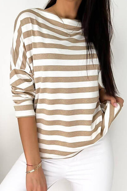 Striped Long Sleeve Top