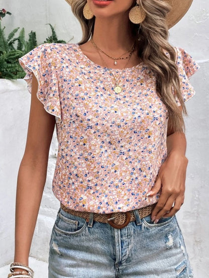 Ditsy Floral Top in 3 Colors