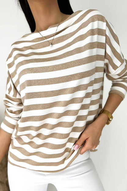 Striped Long Sleeve Top