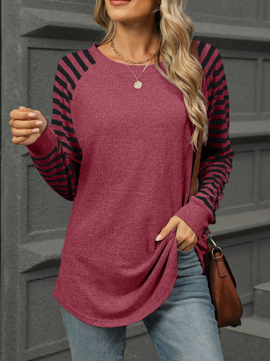 Striped Long Sleeve Top in 6 Colors