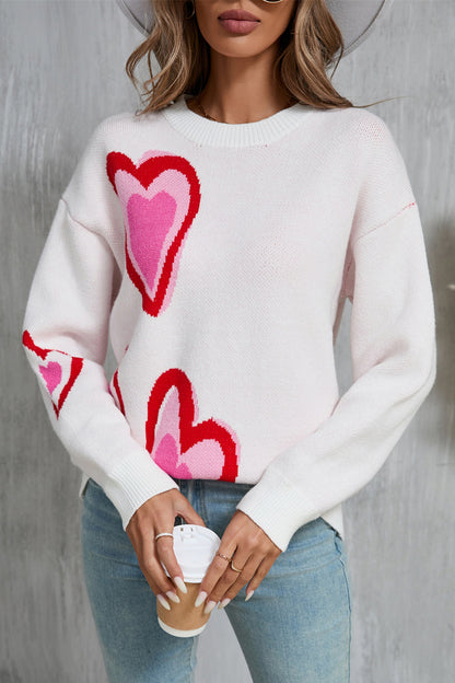 Heart Sweater in 2 Colors