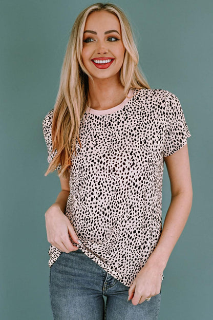 Animal Print Tee - Olive Ave