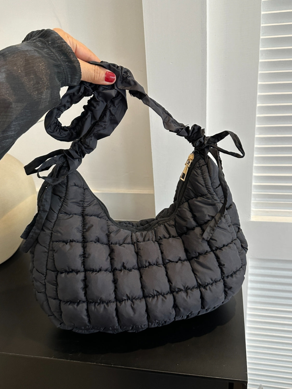 Bubble Quilted Shoulder Bag in 6 Colors