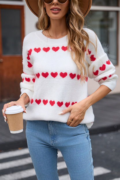 Heart Sweater in 5 Colors