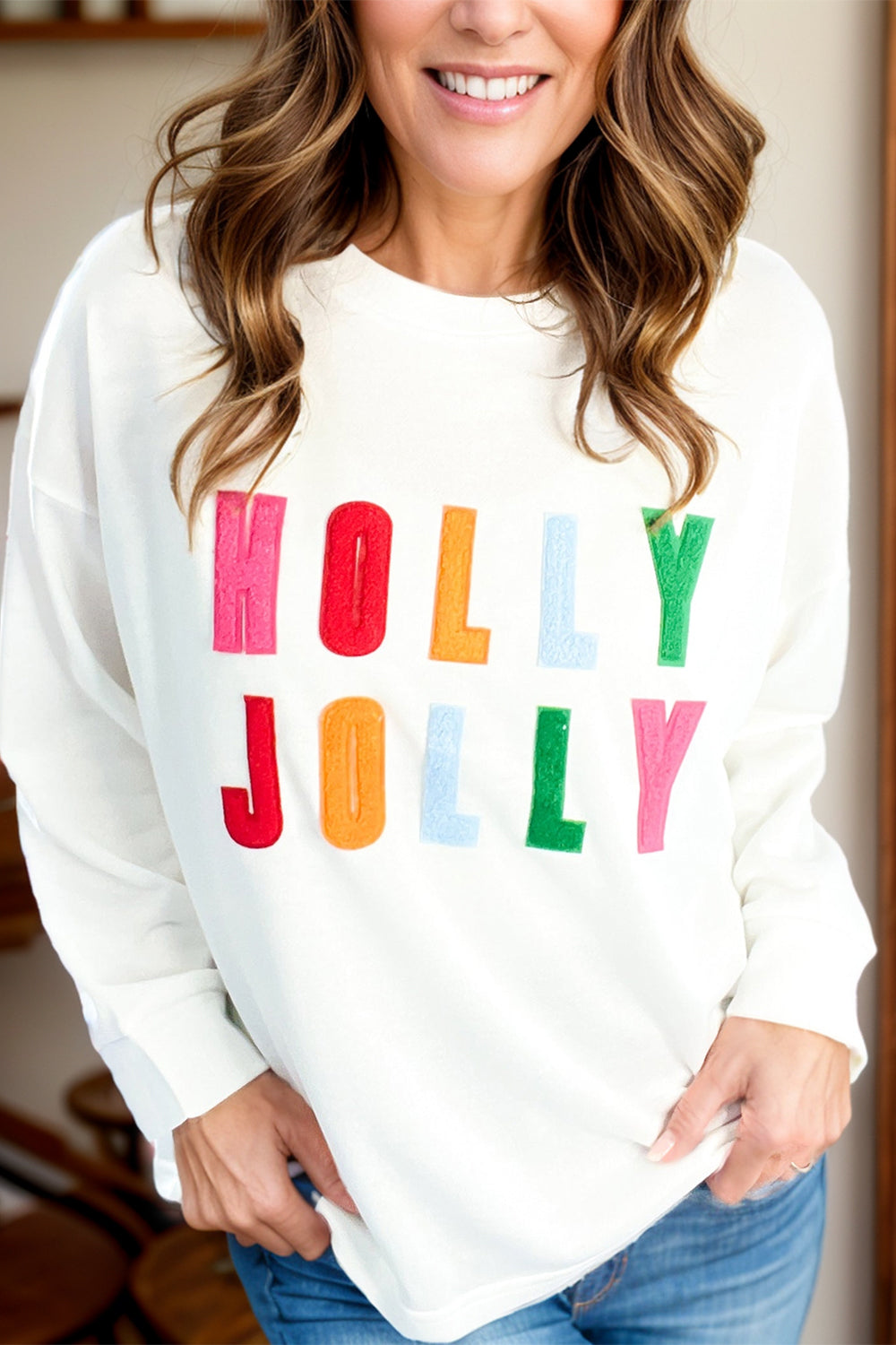 HOLLY JOLLY Long Sleeve Top