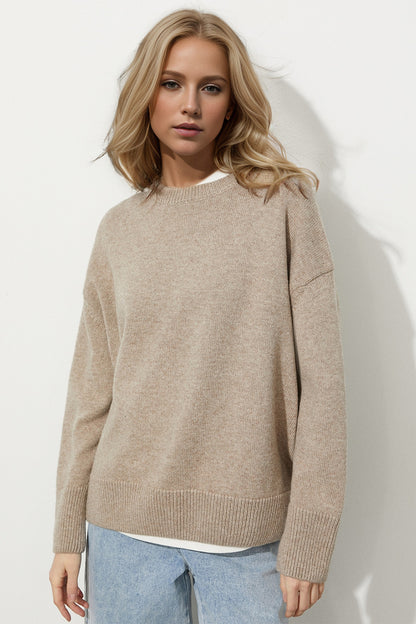 Dropped Shoulder Oversized Sweater in 6 Colors