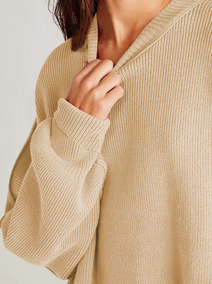 Side Slit  Sweater in 12 Colors