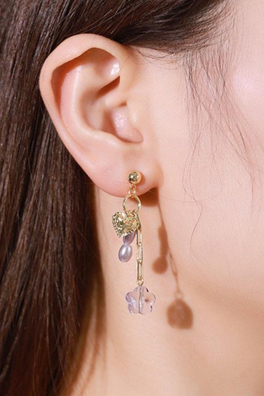 Center Of Attention Drop Earrings - Olive Ave