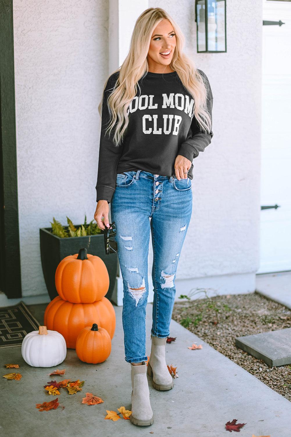 COOL MOM CLUB Sweatshirt - Olive Ave