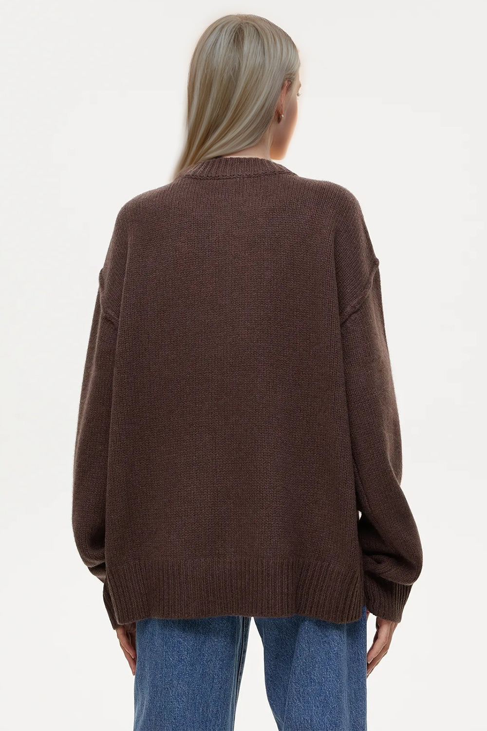 Dropped Shoulder Oversized Sweater in 5 Colors