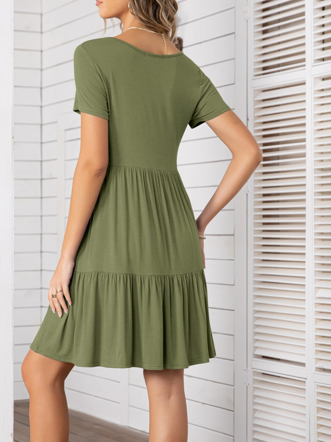 Short Sleeve Tee Dress in 9 Colors