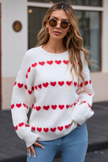 Heart Sweater in 5 Colors