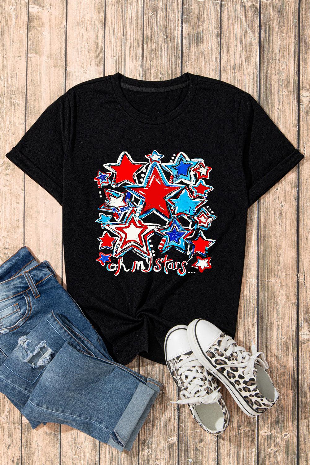 Graphic OH MY STARS T-Shirt - Olive Ave