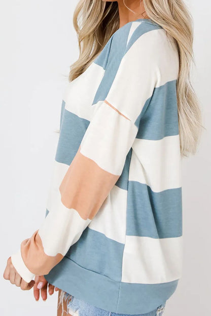 Contrast Color Block Top in 3 Colors