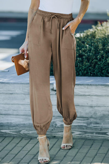 Daisy Joggers with Pockets - Olive Ave