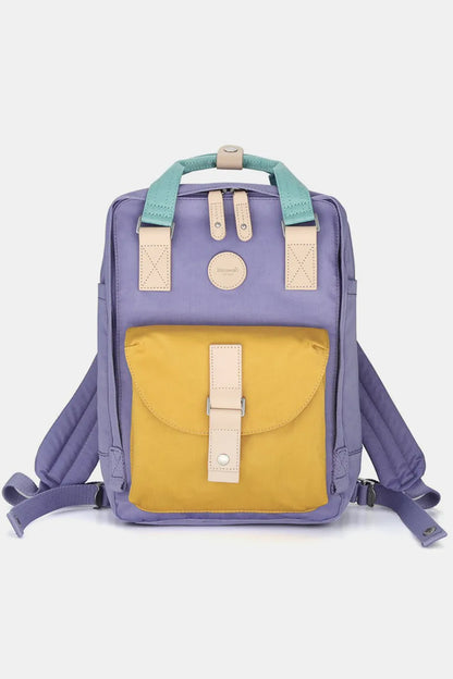 Contrast Waterproof Canvas Backpack in 8 Colors