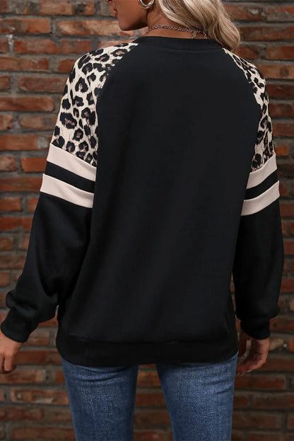 Leopard Long Sleeve Sweatshirtin 3 Colors