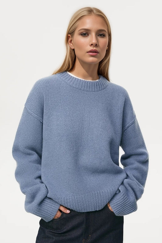 Dropped Shoulder Oversized Sweater in 5 Colors