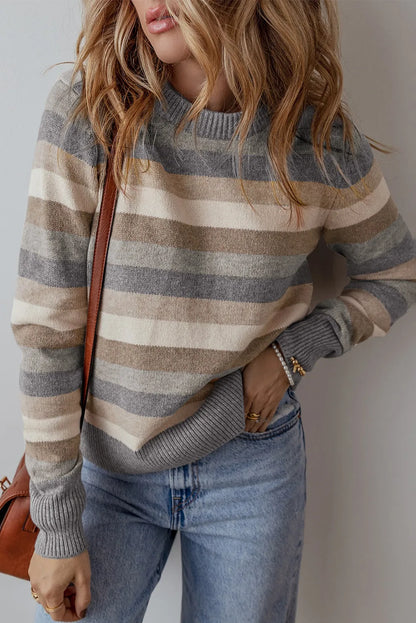 Striped Sweater in 2 Colors