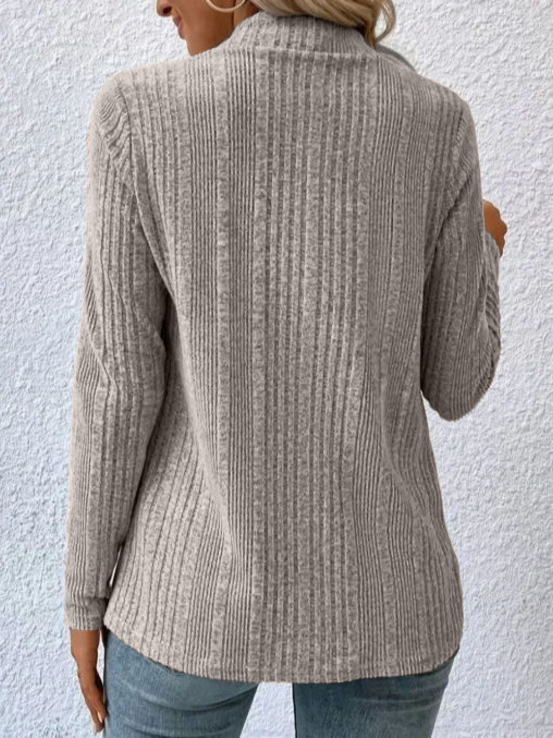 Full Size Open Front Cardigan in 3 Colors