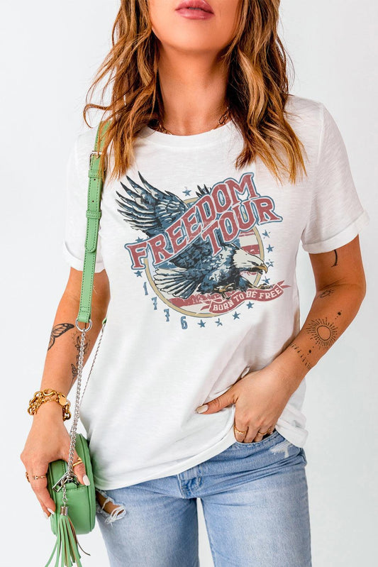 FREEDOM TOUR Graphic Tee - Olive Ave