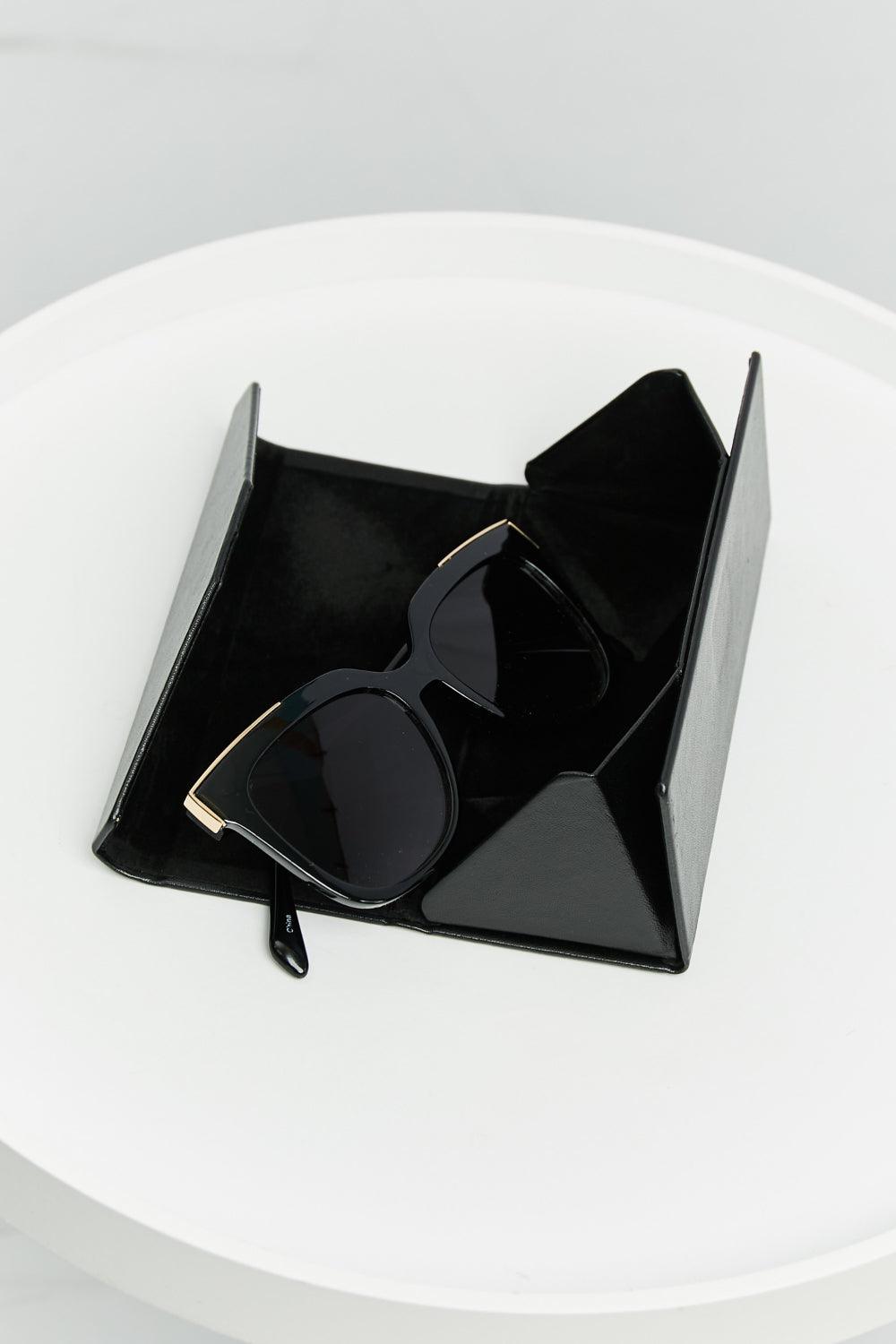 Full Rim Polycarbonate Frame Sunglasses - Olive Ave