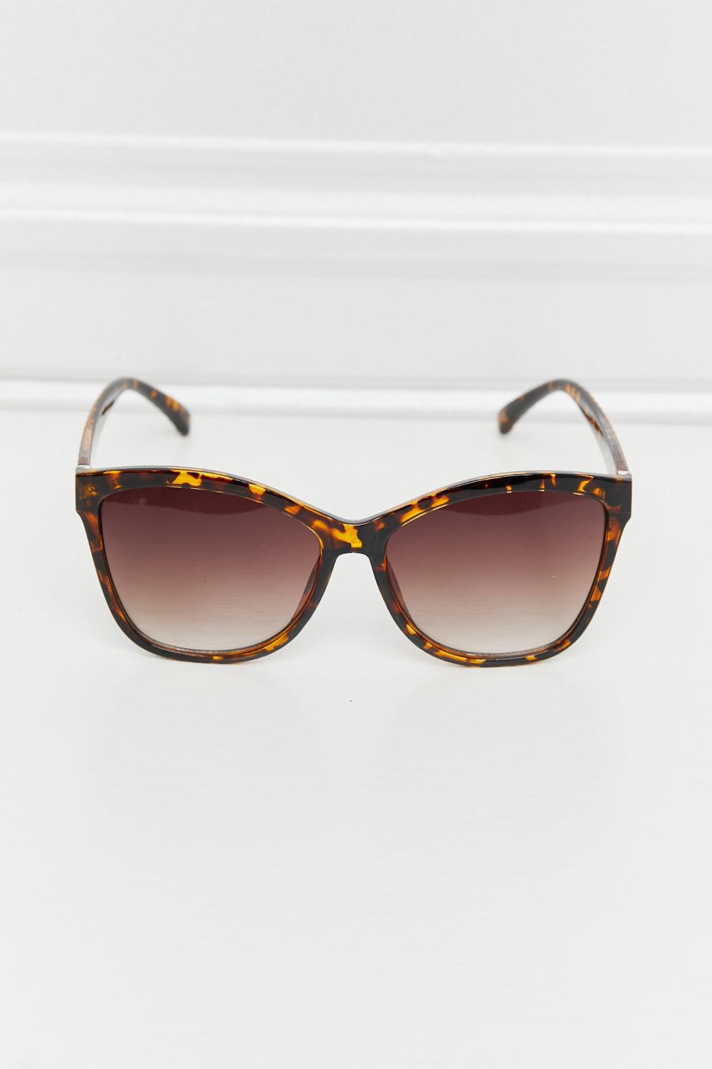 Full Rim Polycarbonate Sunglasses - Olive Ave